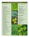 North Creek Nurseries Planting Guide: Groundcovers and Green Roof Species