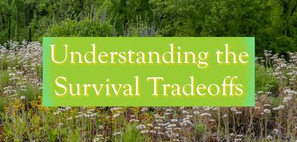 Understanding the Survival Tradeoffs